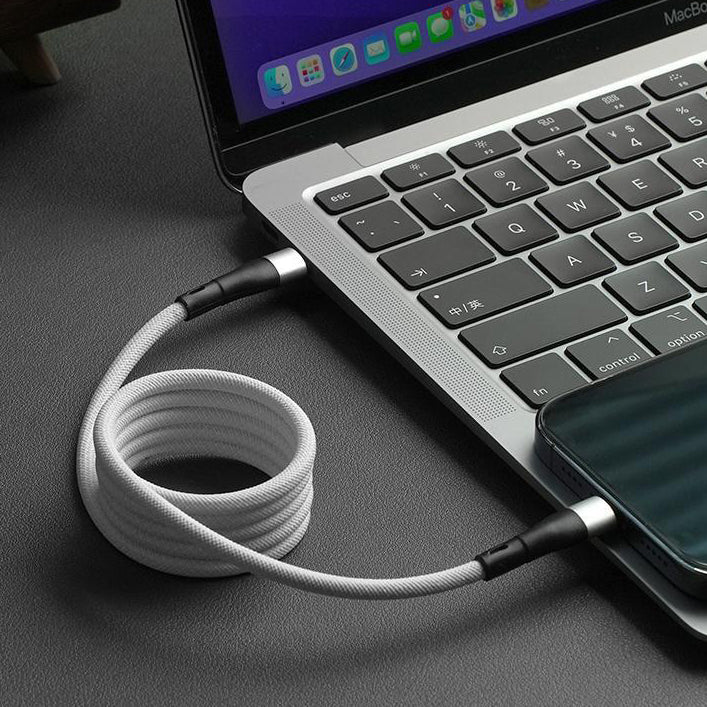 JUEJIA DuraLine系列 磁吸自束100W快充線(兩件裝)